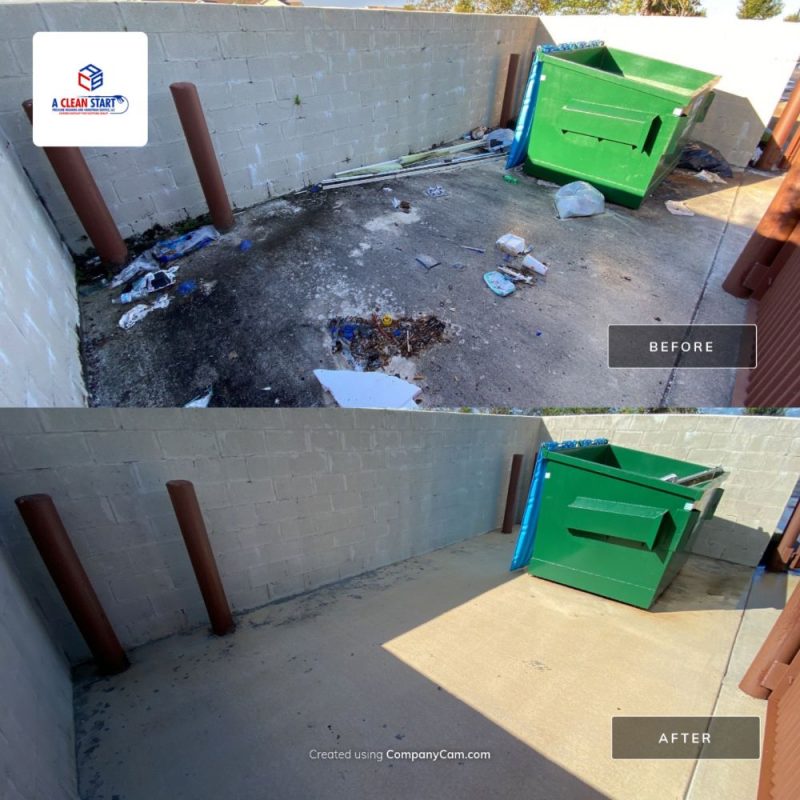 dumpster-pad-cleaning-in-port-saint-lucie-fl-001